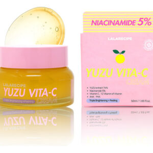 Lalarecipe Yuzu Vita C Creme Facial Hidratante Coreano Mak