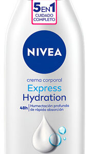 Creme Corporal Nivea Express Hydration 400ml Para Pele Norma