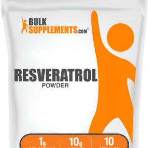 Bulksupplements Resveratrol Em Pó - Antioxidante 1g Por