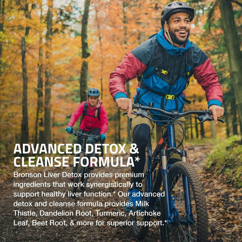 Bronson Advanced Detox Hepático Com Cardo Mariano Makeup Cos - Imagem 6
