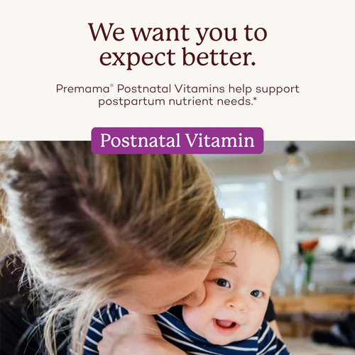 Multivitamínico Pós-parto Premama Com Vitamina B12 E Folato, - Imagem 8