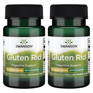 Swanson Gluten Rid Com Tolerase G 100 Mg 90 Cápsulas Vegetar
