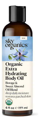 Óleo Corporal Hidratante Orgânico Sky Organics 6 Fl Oz - Imagem 10