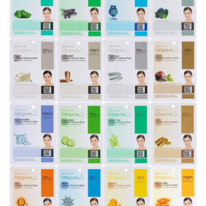 Máscara Facial Dermal 16 Combo Pack Collagen Essence Korean