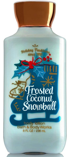 Bath And Body Works Loção Corporal Bola De Neve De Coco Fosc - Imagem 2