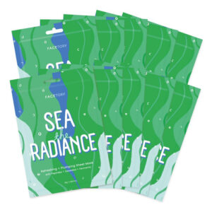 Máscara De Lençol Facetory K Beauty Sea The Radiance Plumpin