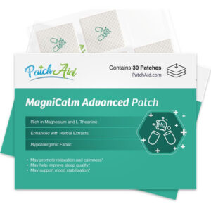 Magnicalm Advanced Topical Patch Por Patchaid Supply 30 Dias