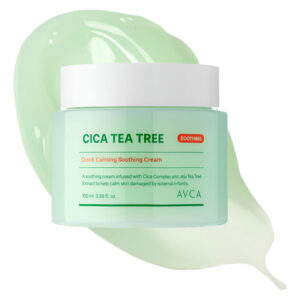 Creme Facial Avca Cica Tea Tree 100ml Para Pele Fresca Makeu