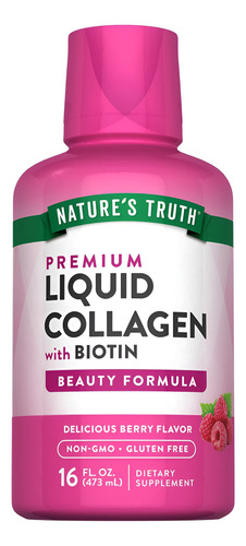 Colágeno Líquido Da Verdade Da Verdade | 16 Oz | Com Biotina - Imagem 9