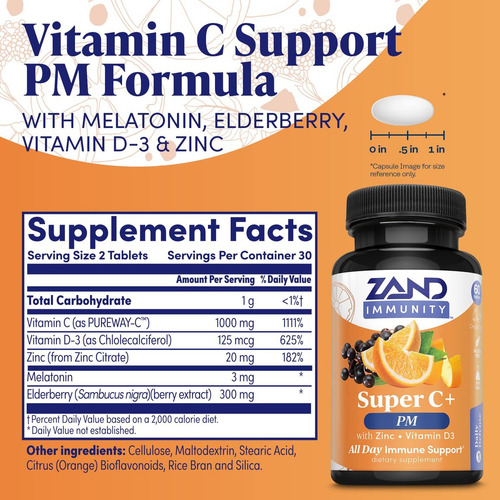 Zand Super C+ Pm: Suporte Imunológico Noturno - Imagem 4