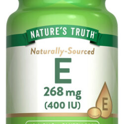 Suplemento Nature&quots Truth De Vitamina E 400 Ui De Cápsulas G