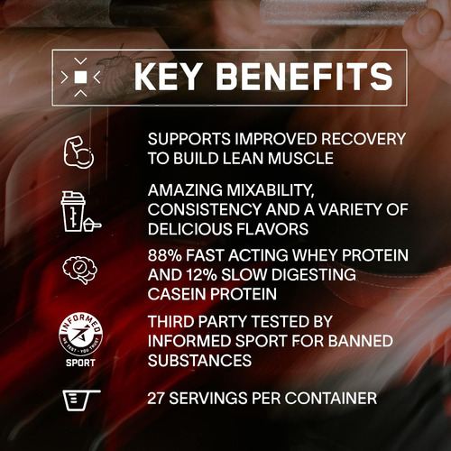 Bare Performance Nutrition, Mistura De Proteína De Soro De L - Imagem 3