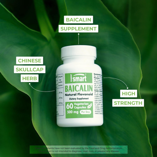 Supersmart - 90% Baicalin 500mg Por Dia (scutellaria Baicale - Imagem 11