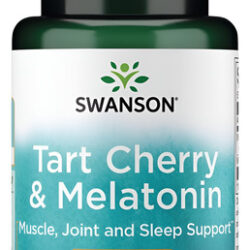 Swanson Tart Cherry E Melatonina 30 Comprimidos