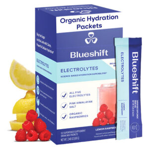 Pacotes De Eletrólitos Em Pó Blueshift Electrolytes Lemon Ra
