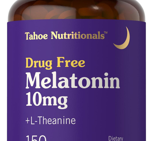 Tahoe Nutritionals Melatonina 10mg Com L-teanina 150