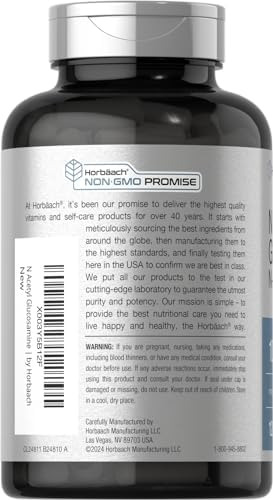 Horbaach N-acetil Glucosamina 1000 Mg | 120 Cápsulas | Compr - Imagem 9