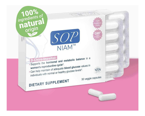 Pcos Sop Niam - Suplemento Alimentar Com D-chiro Inositol, V - Imagem 13