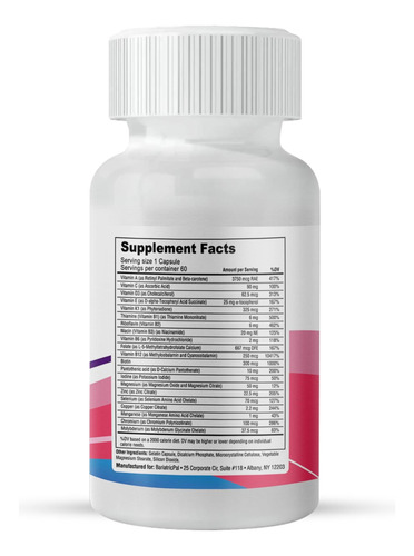 Cápsulas Multivitamínicas Bariátricas Multi-adek Do De 60) - Imagem 5