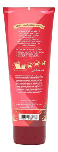 Creme Corporal Bath & Body Works Winter Candy Ultra Shea 8 - Imagem 2