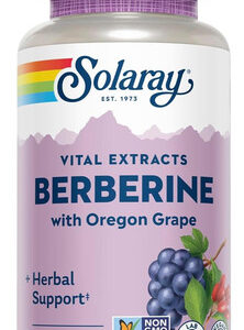 Fórmula Avançada De Extrato De Raiz Solaray Berberina Ativa