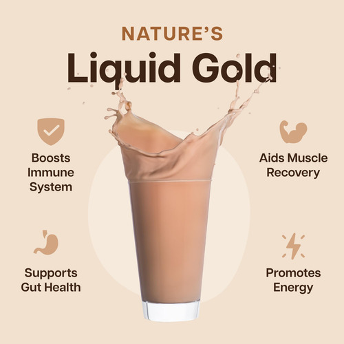 Baese Nutrition Chocolate Orgânico 4000mg Colostro Bovino Em - Imagem 12