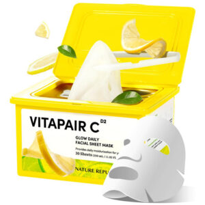Máscara Facial Nature Republic Vitapair C Glow 30 Lençóis Ve