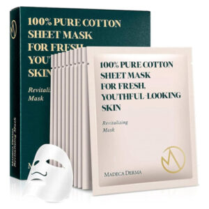 Máscara De Lençol Madeca Derma Revitalizing 20 Unidades Com