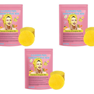 Almofadas De Limpeza De Ácido Kójico De Cúrcuma Com Vitam