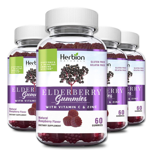Herbion Gomas De Sabugueiro Com Vitamina C E Zinco - Imagem 8