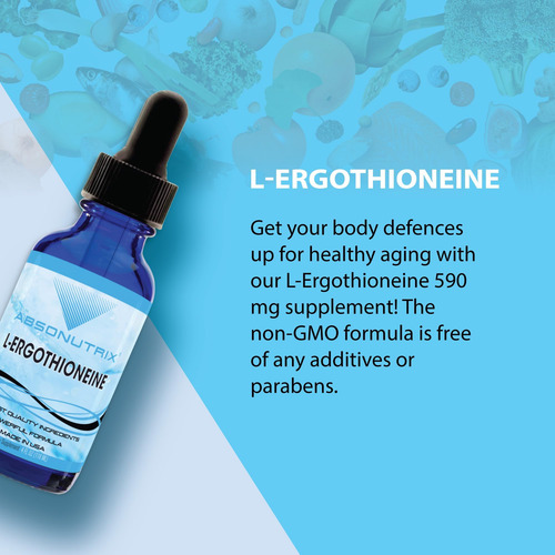Suplemento De Líquido De Absonutrix L-erergotioneina 590 Mg, - Imagem 4