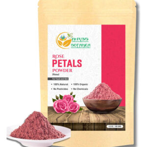 Pétala De Rosa Em Pó Herbs Botanica 100g Para Máscara Facial