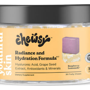 Vitaminas Chewsy Youthful Skin Radiance E Hidratação 30 Dias
