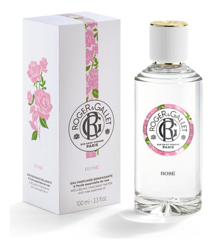 Spray Corporal De Água Perfumada Roger & Gallet Rose 100ml P