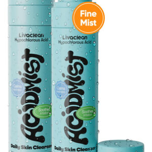 Spray De Ácido Hipocloroso Livaclean 2 X 100ml Para Rosto E