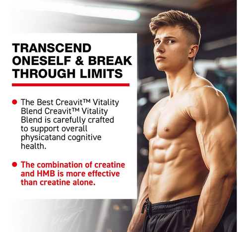 Creatina Hmb Micronizada Mightnes Para Crescimento Muscular - Imagem 5