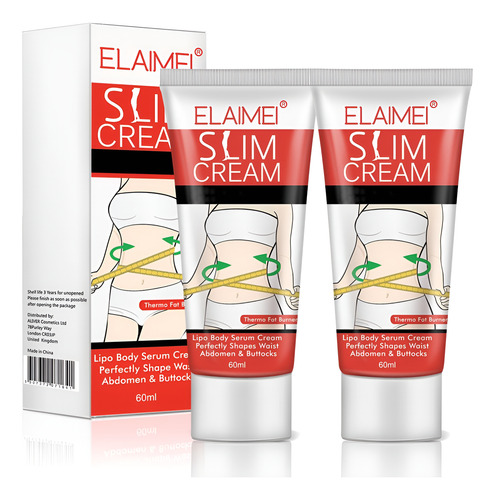 Creme Queima De Gordura Akareni Pacote Com 2 Para O Corpo 60 - Imagem 8