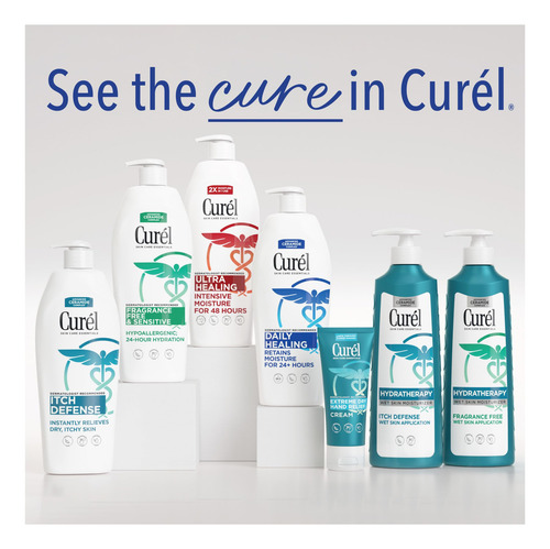 Loção Corporal Curel Itch Defense Calming 600 Ml Com Ceramid - Imagem 8