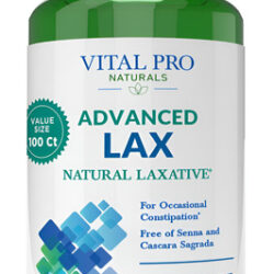 Vital Pro Naturals Fórmula Laxativa Natural Lax Avançada 100