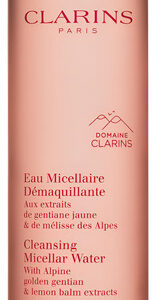 Água Micelar De Limpeza Clarins Remove Rapidamente E Não