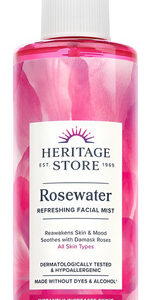Heritage Store Água De Rosas - Bruma Facial Refrescante 8oz
