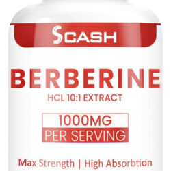 Scash Berberina Hcl 500 Mg 60 Cápsulas Vegetarianas