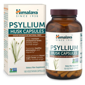 Cápsulas De Casca De Psyllium Do Himalaya Suplemento Diário