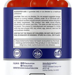 Nuelation Melatonina Gummies 10mg 45 Dias Vegetariano