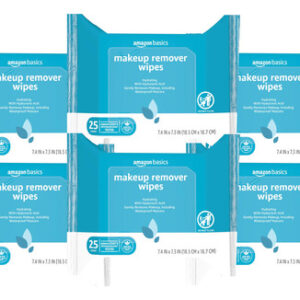 Toalhetes Removedores De Maquiagem Amazon Basics Hydrating 1