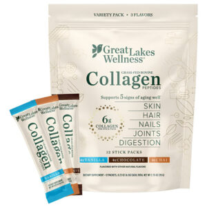 Peptídeos De Colágeno Em Pó Great Lakes Wellness 20 Sticks