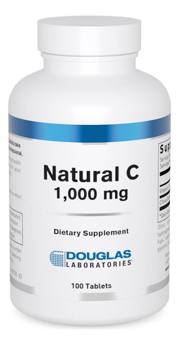 Douglas Laboratories Natural C 1000 Mg. | Suporta Pele, Vaso