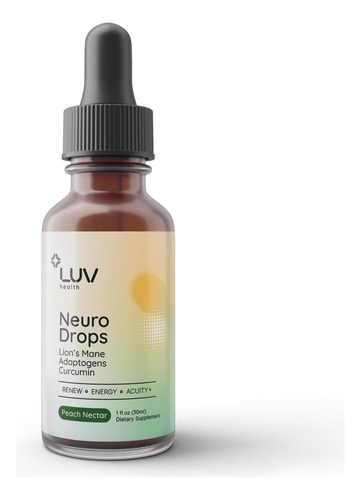 Luv Neuro Drops: Lions Mane E Gotas De Cogumelo Adaptógeno D - Imagem 6