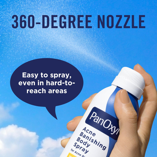 Spray Corporal Para Banir A Acne Panoxyl Com 2% De Ácido Sal - Imagem 5