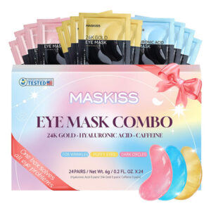Conjunto De Presente De Máscara De Olhos Maskiss 24 Pares De